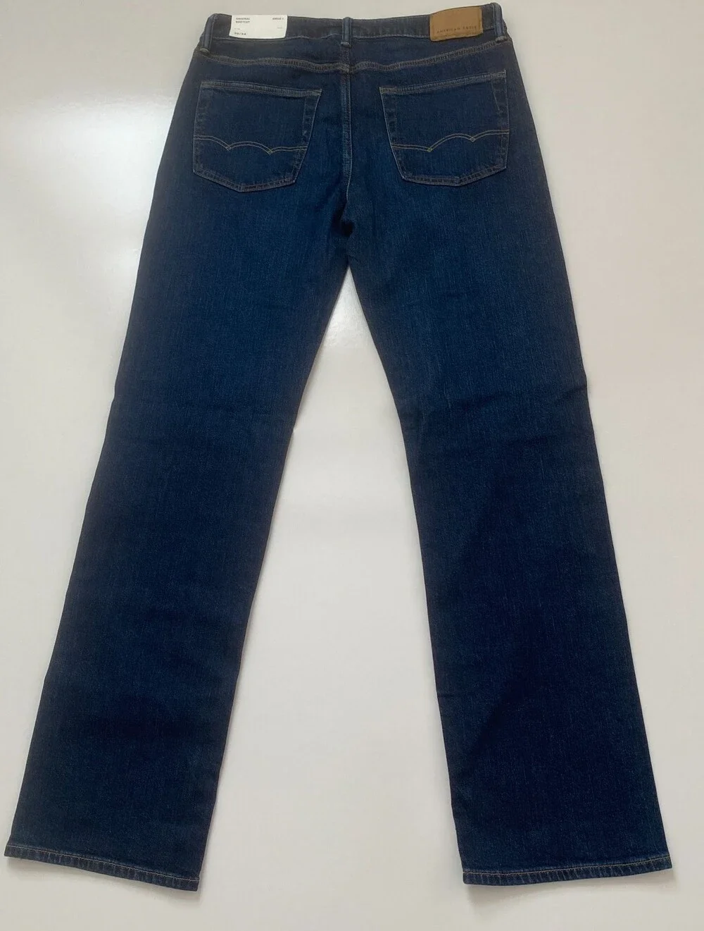 NWT American Eagle AirFlex+ Original Bootcut Jeans Men's 30x34 Dark Indigo